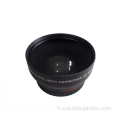 Appareil photo 58 mm Objectif grand angle macro 0.43X HD